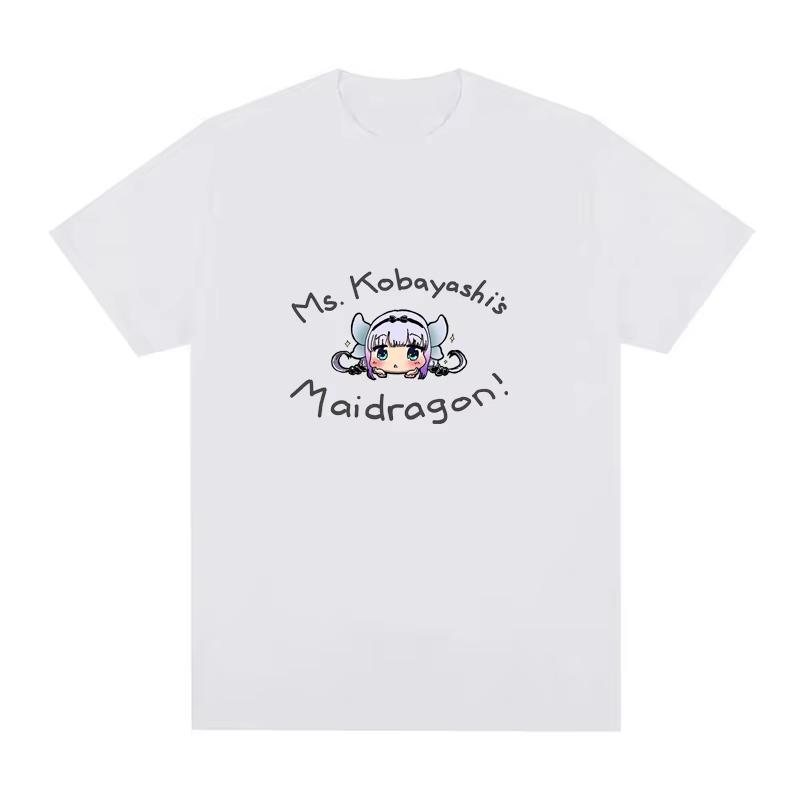 Miss Kobayashi Dragon Maid Kawaii Maidservant Tohru Funny Anime T Shirt Unisex Wounisex Cotton Casual T Shirts Short Sleeve Summer