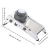 Stainless Steel Mandoline Slicers Multifunction Vegetable with Pusher Adjustable Manual