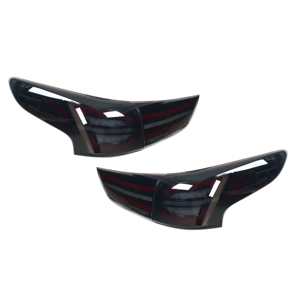 1 Pair LED Tail Light Assembly Brake Reversing Lamp IP67 Waterproof Replacement for Qashqai 2016‑2022