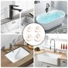 4Pcs Round Drain Stopper Rubber Water Sink Plug Bathtub Drain Stopper Mop Pool Plug for Bathtub Washbasin Sink