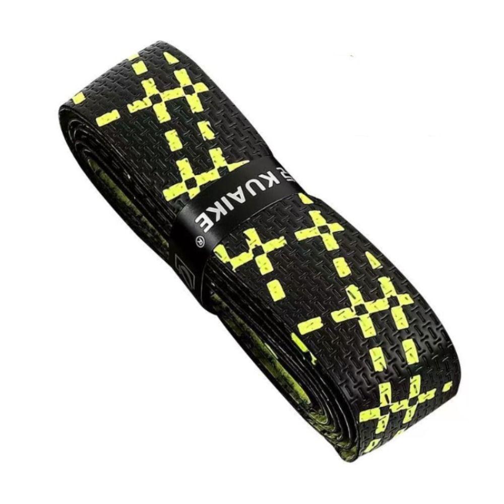 

1 Pcs Anti-skid Fishing Rod Grip Tape Thickening Tennis Overgrip Fishing Rod жовтий