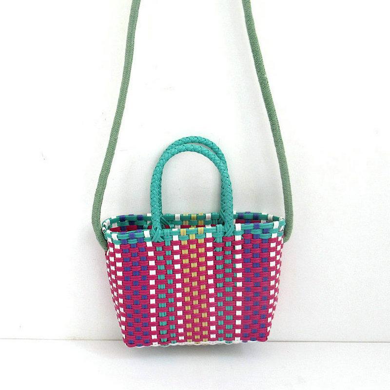 Travel Weaving Beach Bag Summer Women s Basket Bag Ins Hand-woven Shoulder Bag LadiesGirls Without Rope-Color 4 1169₽