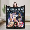 P1Harmony Cartoon Members Kpop Collage Blanket Flannel All Season  Breathable Warm Throw Blankets for Sofa Couch Rug Piece