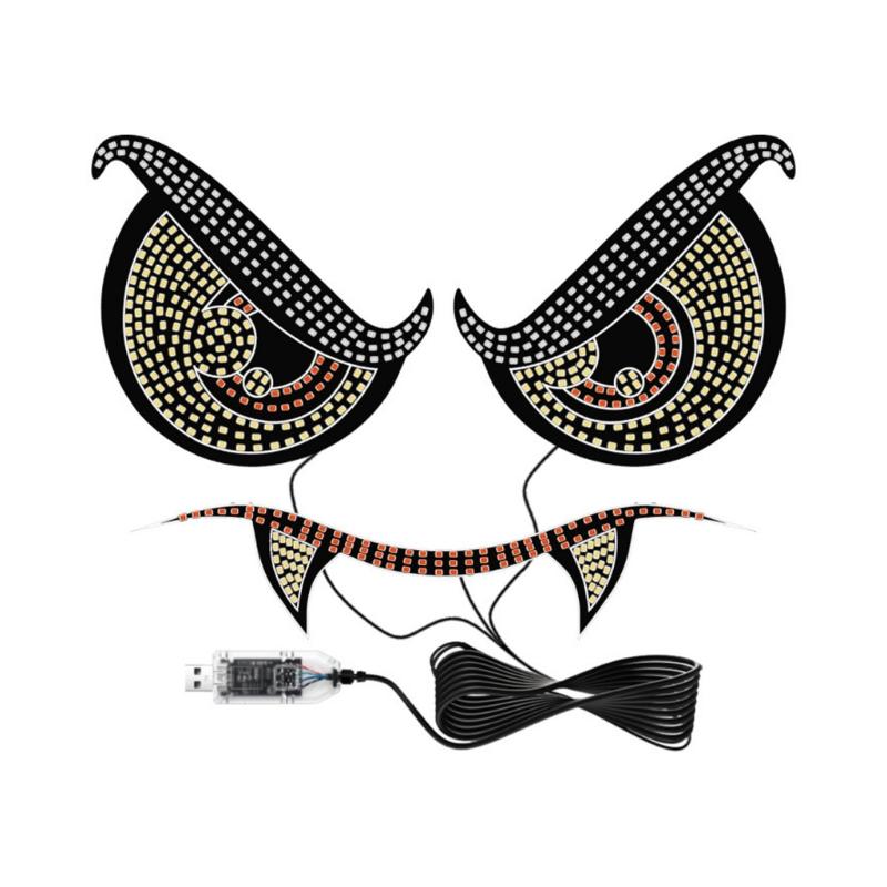 

Auto LED Light With USB Interface High Brightness PC Housing Devil Eyes Light For Car Trucks Motorcycles