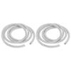 2pcs Rhinestone Trim 6mm/0.2in   Sewing Decoration Clothing Accessories for Wedding Dress