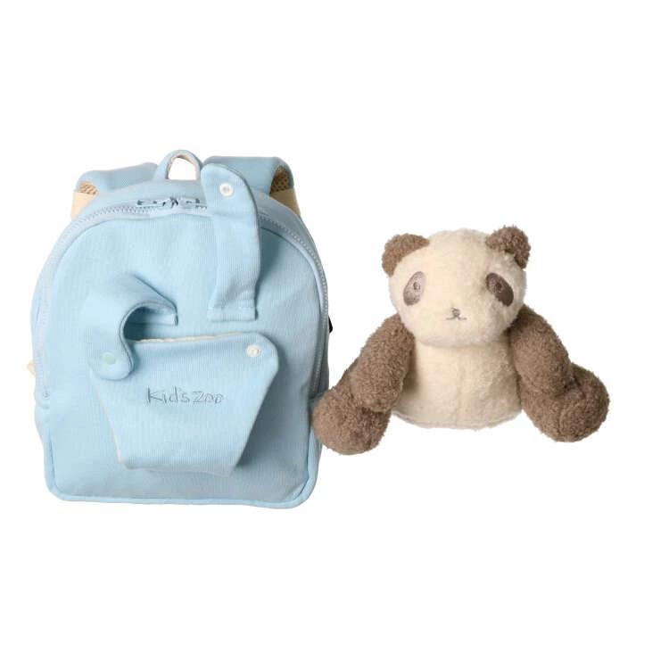 [Children's Clothing] Kid's Zoo (Kids Zoo) Panda and Rabbit Stuffed Toy Backpack F W97600