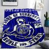 1pc FC Schalke 04 Print Flannel Blanket, High quality Comfortable for All Seasons, Home Decor, Warmth and Comfort, Perfect for Christmas Gifts49