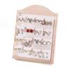 Vertical Wooden Jewelry Tray Large Capacity Jewelry Display Holder  Jewelry Storage