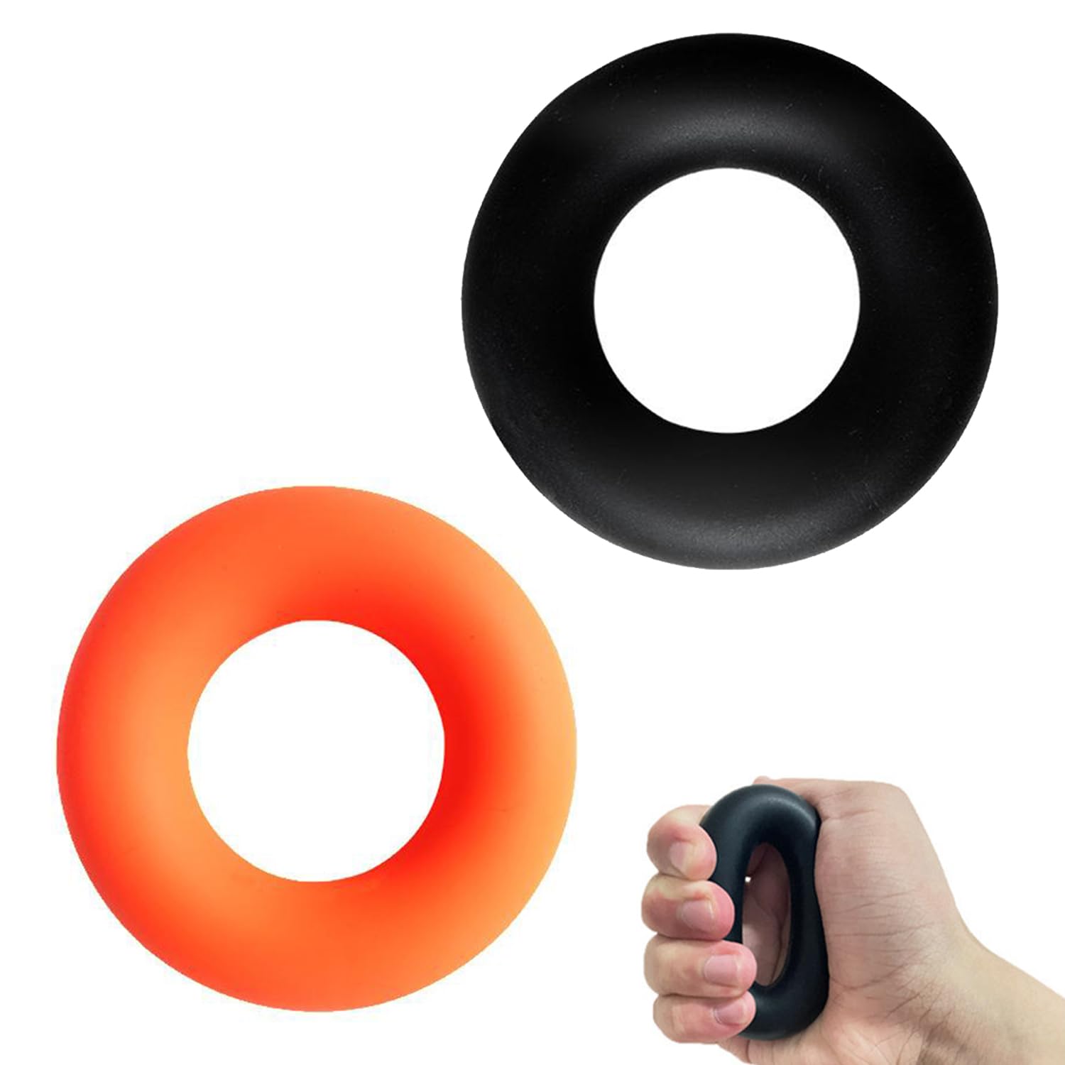 Stoooduo Hand Grip Silicone Ring Type Squeezer Gripper for Grip