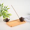 Antique Chinese Sandalwood Incense Holder and Burner - Kodo Accessories for Indoor Use