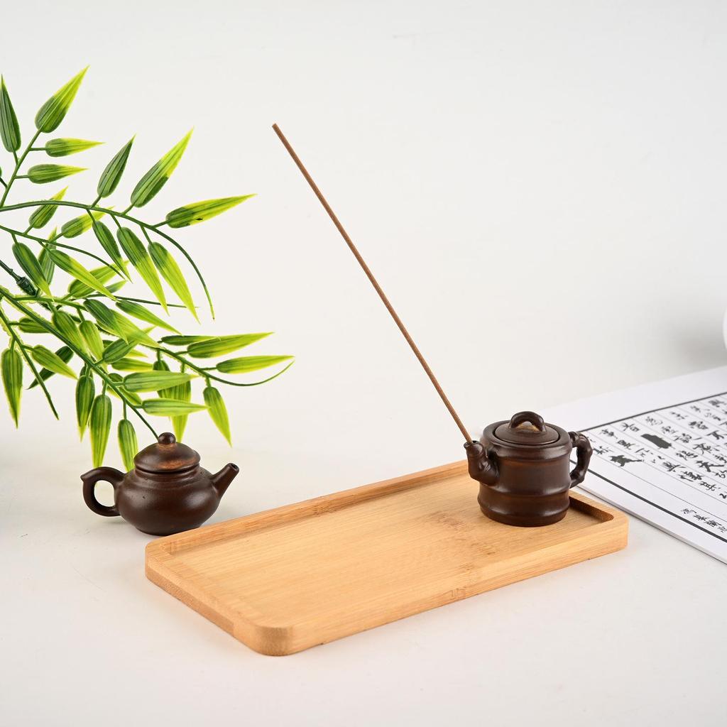 Antique Chinese Sandalwood Incense Holder and Burner - Kodo Accessories for Indoor Use