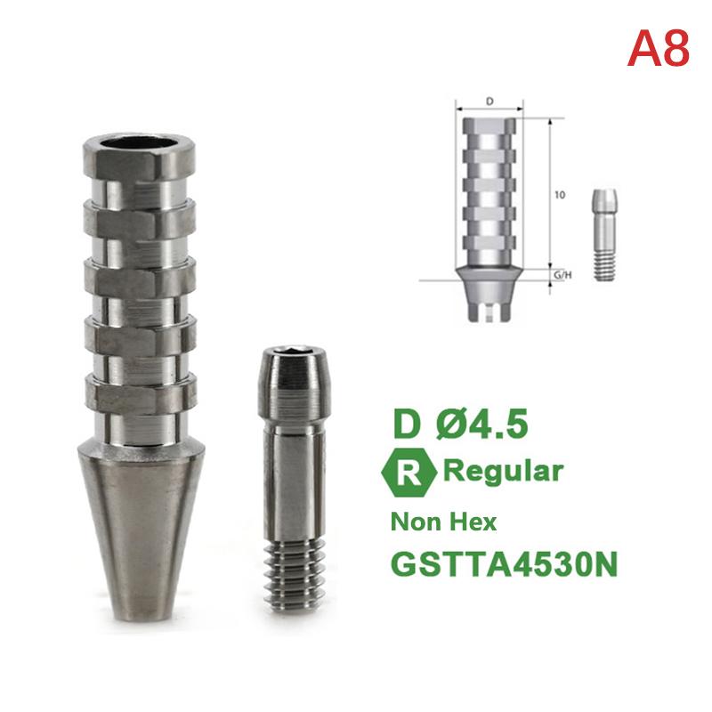 Composite For Osstem Component Temporary Accessories Screw Dental Material Dental Implant Replacement Tool Material