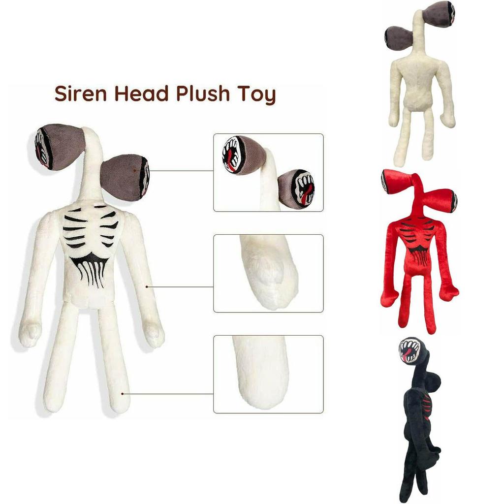 Siren Head Plush Toy 15.7 Inch High Quality Soft Horror Character Stuffed Doll