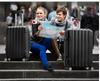20-Inch Durable ABS Trolley Suitcase with Customs Lock and Silent Universal Wheels, 24-Inch Available