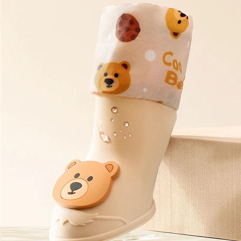 Nuovi 4 Pezzi/set Scarpe da Pioggia in Silicone per Animali Domestici Stivaletti per Cani Gomma Portatile Antiscivolo Impermeabile Cane Gatto Esterno Autunno Inverno Forniture per Animali Domestici