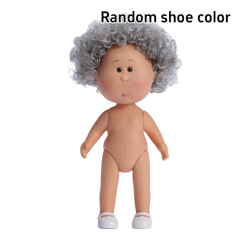 14cm Mini Potato Doll 5 Movable Joints Diy Vinyl Cute Dolls Toys Naked Baby Small Potato Doll Diy Dressing Doll Home Decoration