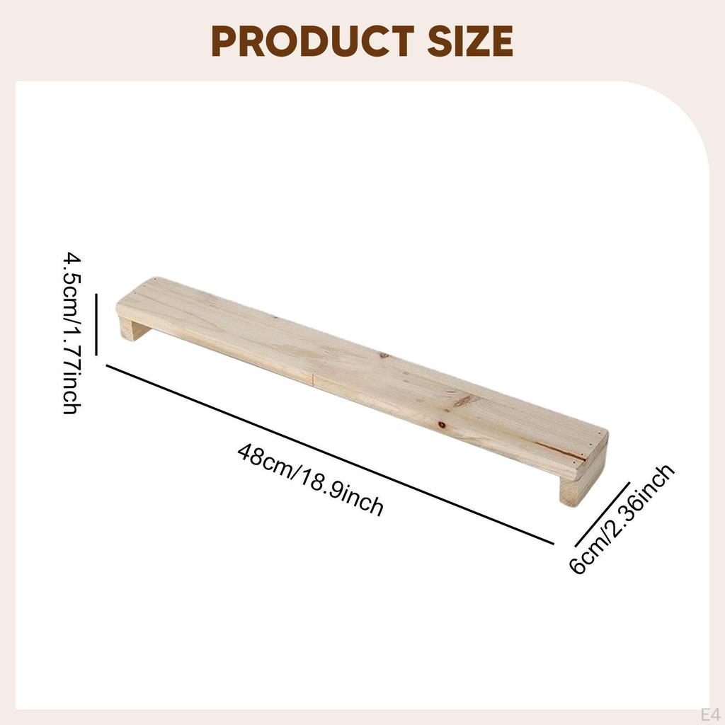 Poggiapolsi in Ceramica e Legno, Ponte Inclinabile per Artisti, Facile da Usare, Portatile, Robusto