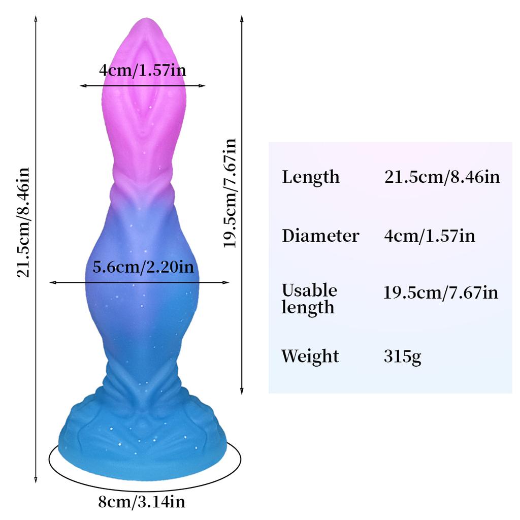 8.46in Monster Dildo For Women Men Realistic Dildo With Suction Cup Vaginal  Massage Anal Dildo Big Dick Anal Butt Plug Sex Toys  buy the best products  in the Ayzeze online store