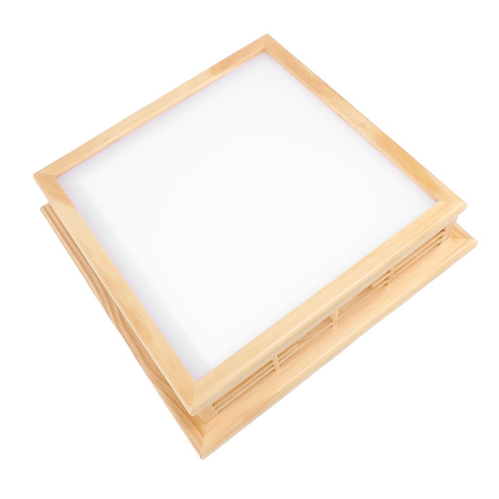 Retro Wooden Ceiling Light LED Ceiling Light Light Fixture Ceiling Mount for Living Room Bedroom