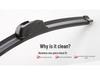 Applicable Dongfeng Fengshen E70 New Energy Frameless Wiper, Universal Rubber Strip Blade for 18-19 Models