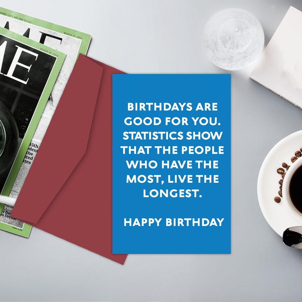 Birthday Card With Envelope Text Card Funny Gift