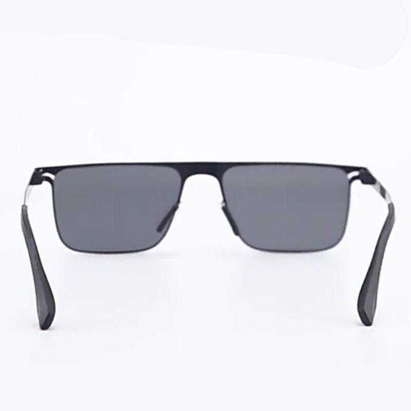 Ultralight Sunglasses Vintage Unisex Blocking Eyeglasses Mens Driving Outdoor Stainless Steel Metal Pilot Sunglasses