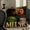 Mitski Decorative Room Aesthetics Pillow Case Home Decor Bedroom Sofa Bed Couch Pillow Cover 45x45