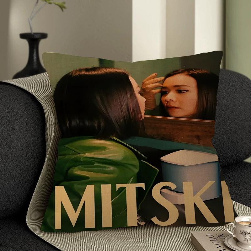 Mitski Decorative Room Aesthetics Pillow Case Home Decor Bedroom Sofa Bed Couch Pillow Cover 45x45