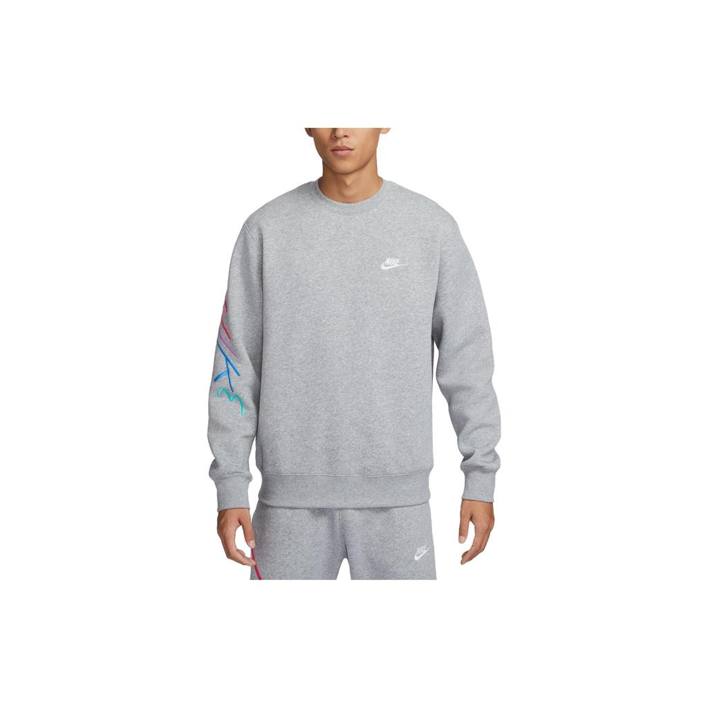 New Nike Sweatshirts Men Gray FB7476-063