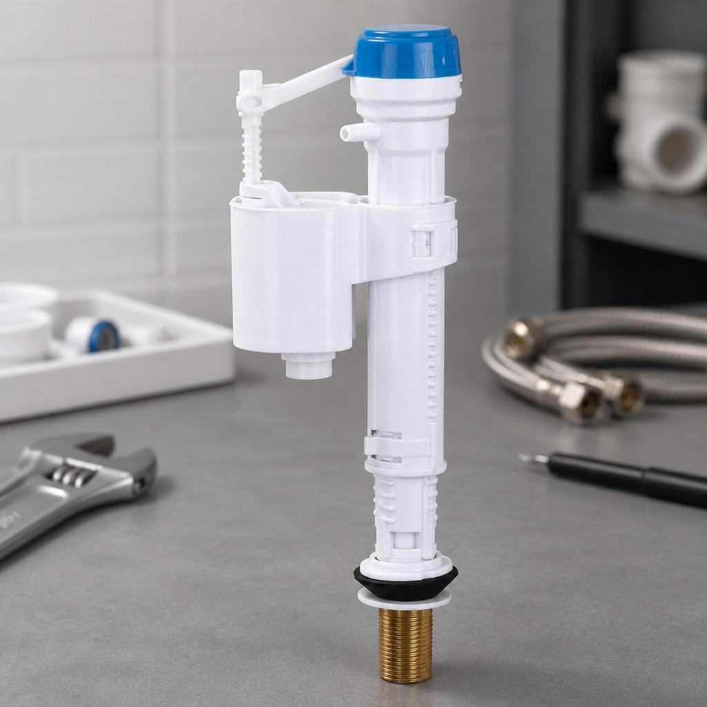 Toilet Cistern Inlet Valve Adjustable for Bathroom Maintenance