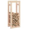 Fireplace & Stove Accessories Firewood Rack 41X25x100 Cm Solid Wood Pine