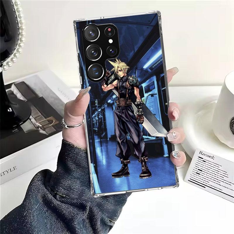 

Мягкий чехол для телефона Final Fantasy FF VII для Samsung Galaxy S22 S23 S24 S25 Edge S26 Ultra S20 FE S21 Plus + Fundas Coque Galaxy S20 Samsung S20 Ultra