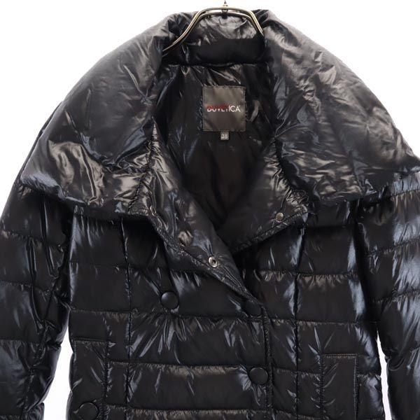 DUVETICA Long sleeve down coat 38 black Women Used