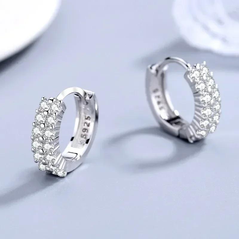 

classic simple temperament gold Color Stainless Steel Twist Round Hoop Earring for Women Charm korea Earring Jewelry Accessories серебряный