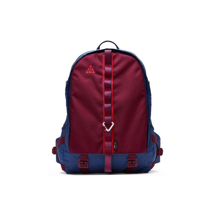 

Nike ACG Karst Sports Fashion Polyester Backpack Unisex Backpacks Red Blue CK7510-492 Red Blue
