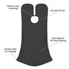 Shaving Apron for Man Beard Shaving Apron Care Bib Face Shaved Hair Adult Bibs Shaver Cleaning Hairdresser Gift Clean Apron