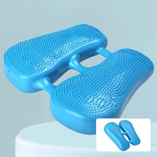 Inflatable Stepper Non-slip Yoga Balance Training Pedal Exerciser Mat Home Office Gym Workout Multi-Function Air Stepper Portable Fitness Equipment