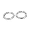 Feb.20Mm X 3Mm Stainless Steel Webbing Strapping Welded O Rings 30 Pcs