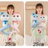 Big Eyes Snake Year Plush Toy Hat Lucky Snake Doll Keychain  New Year Gifts