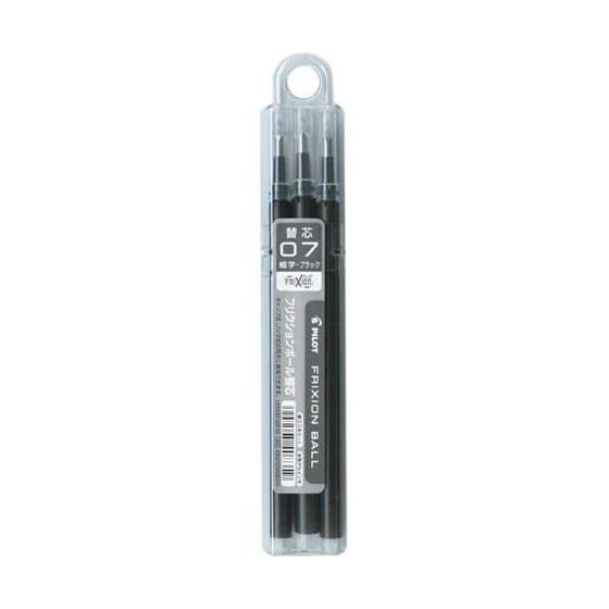 Сменный стержень Pilot Friction Ball LFBKRF0.7mm черный/набор из 3 шт. LFBKRF30F3B x 3