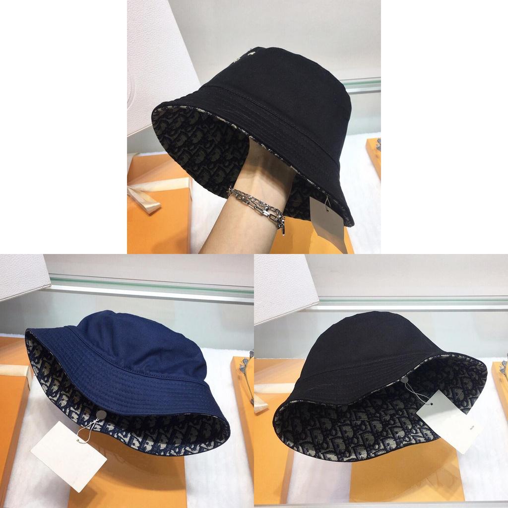 Cotton Fisherman Hat With Embroidered Letters For Sun Protection And Casual Wear