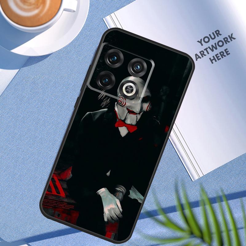 Saw Jigsaw Puppet Case For OnePlus 12R 10T 10R 9R 8T 12 11 9 10 Pro Nord CE 3 Lite 2 2T CE4 N10 N20 N30 Cover