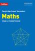 The Lower Secondary Maths Student's Book: Stage 9 Book