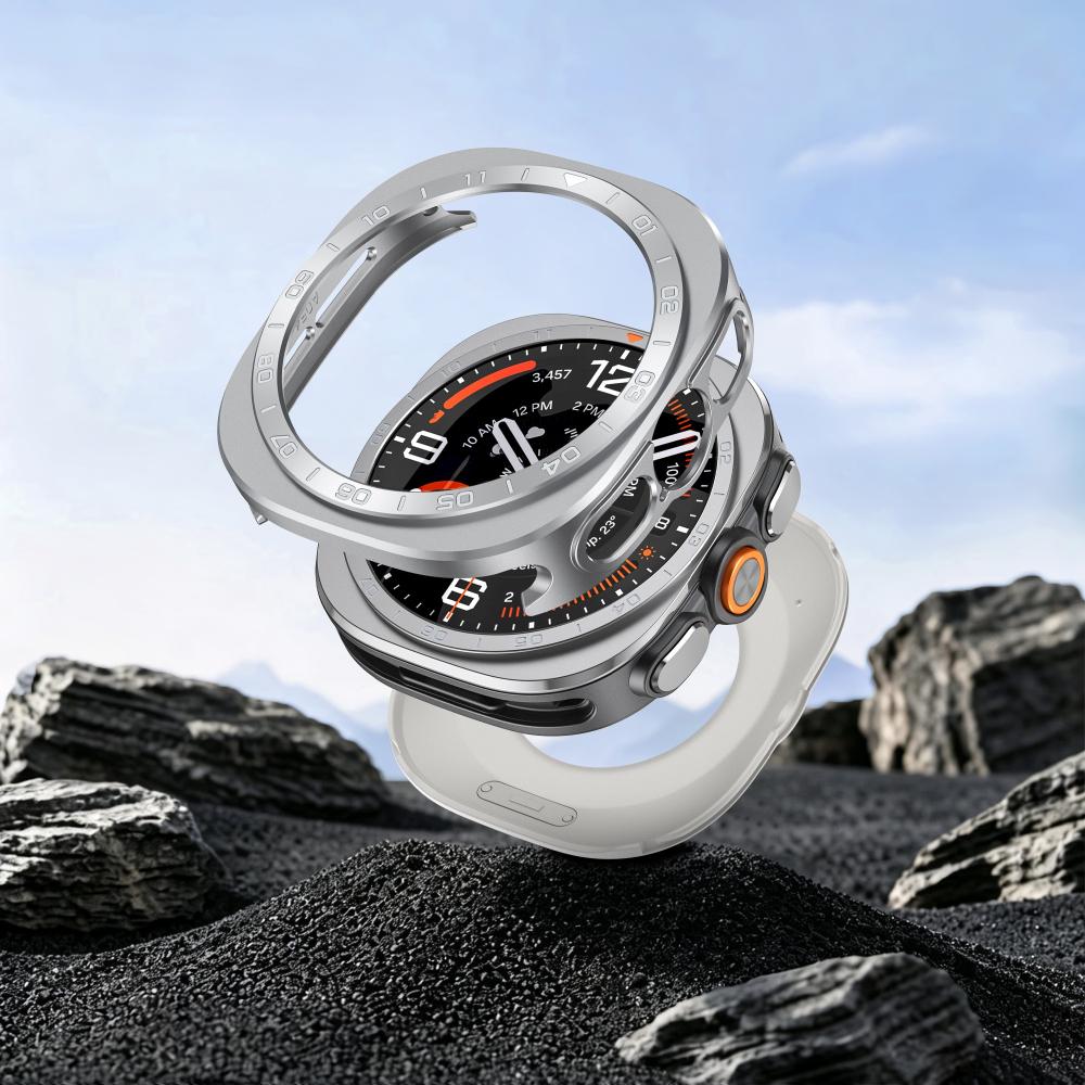Metal PC Hollow Protective Case for Samsung Galaxy Watch Ultra2 9th generation