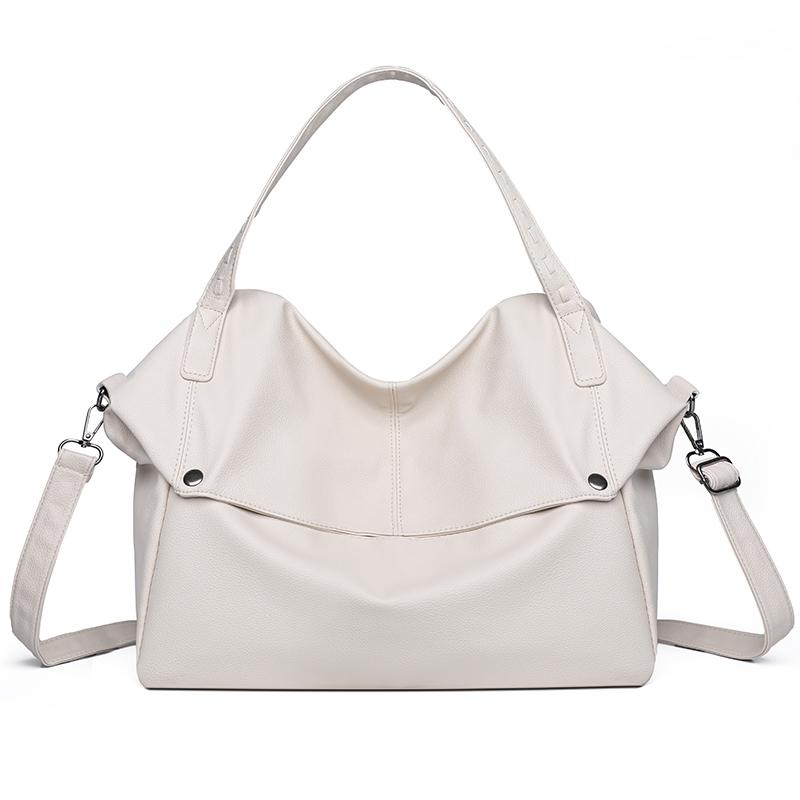 

Women s Synthetic Leather Shoulder Bag Cvertible Crossbody Purse Handheld Tote Bag for Ladies Girls Work Office Party Shopping бежевый