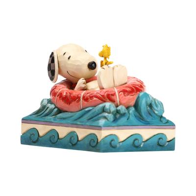 Enesco Jim Shore Snoopy Woodstock Floaty 6005942 x H10 x T9cm & B11.5