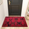 Household Floor Mat Simple and Absorbent Anti Slip Bathroom Floor Mat Toilet Floor Mat Carpet