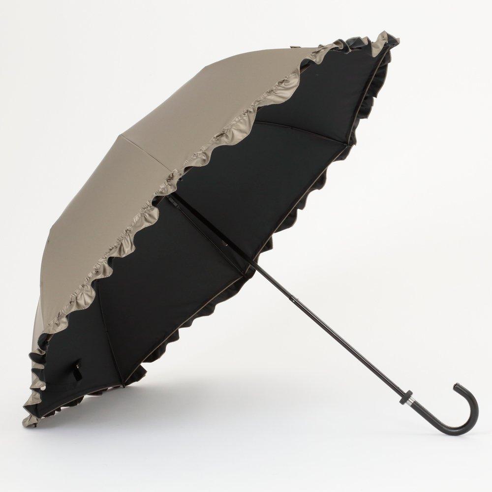 Lieben Folding Parasol with UV Light and Heat Suitable for Rain or 50cm LIEBEN-0515 Frills, Protection, Blocking, Shielding, Shine, <Cool Umbrella>