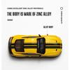 1/42 Scale 2018 Ford Mustang GT Alloy Toy Car Model Racing Alloy Assembly Series Sports Cars Fitting Styles
