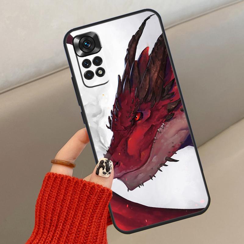 Dragon Cool Art Case For Xiaomi Redmi Note 14 13 12 11 10 15 Pro Plus Cover For Redmi 15 15C 12C 10C 13C 14C